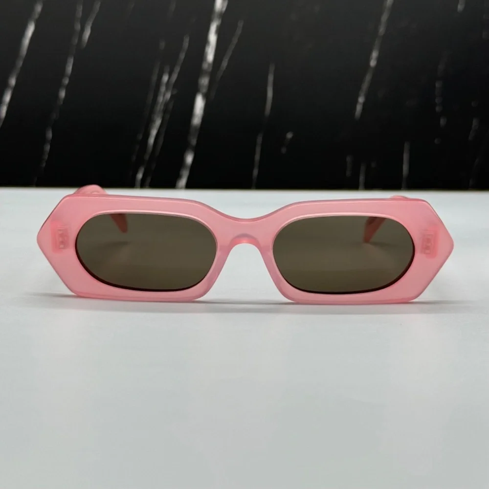 NEW CL40243I 72J CELINE PINK GREY GEOMETRIC WOMEN CELINE SUNGLASSES